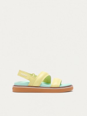 Sandalias Hoff Road Mujer Verde Claro | JTF3648RM