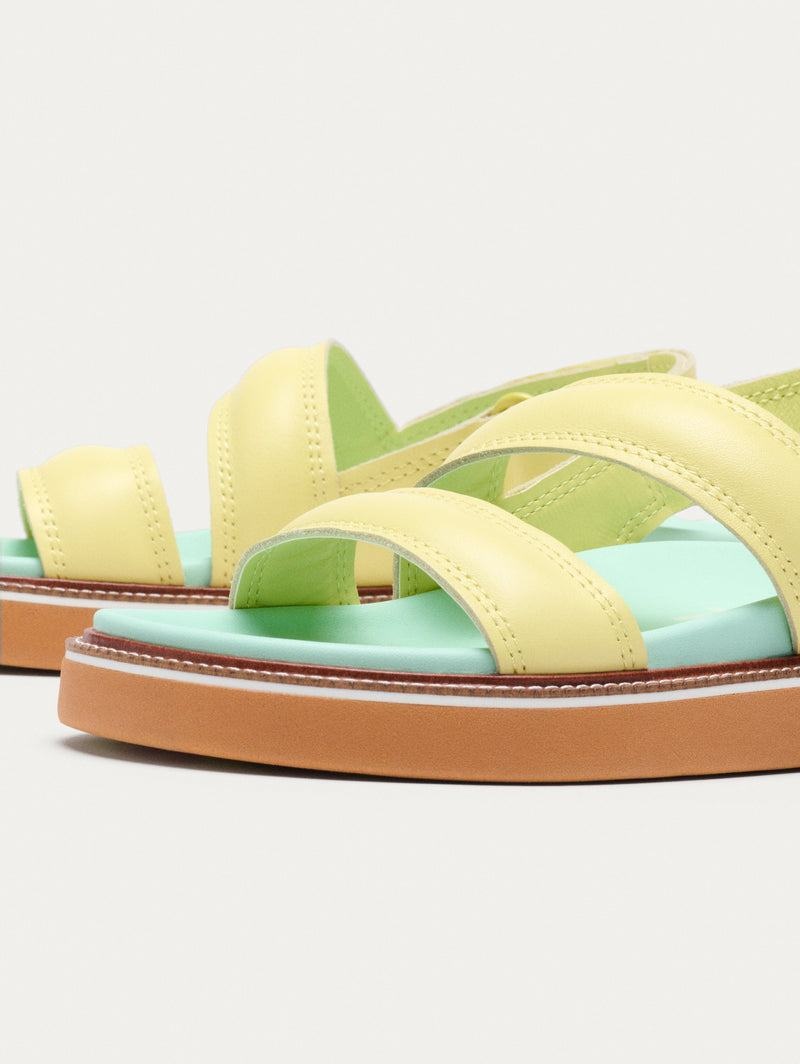 Sandalias Hoff Road Mujer Verde Claro | JTF3648RM