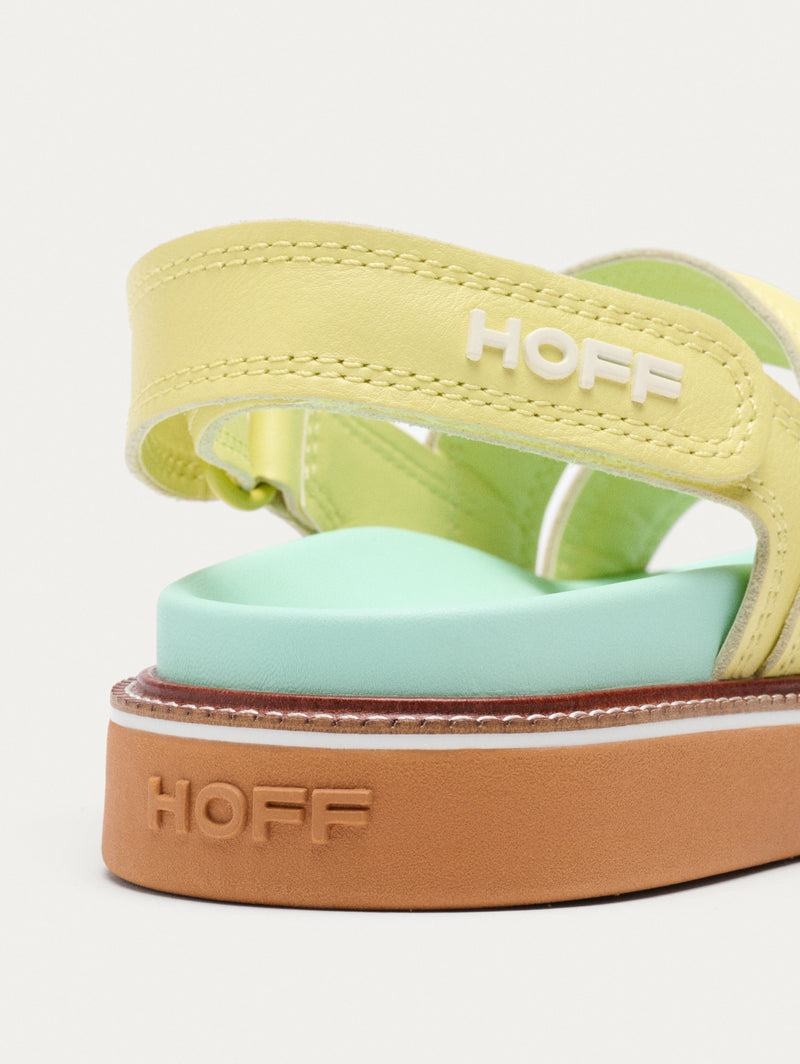 Sandalias Hoff Road Mujer Verde Claro | JTF3648RM