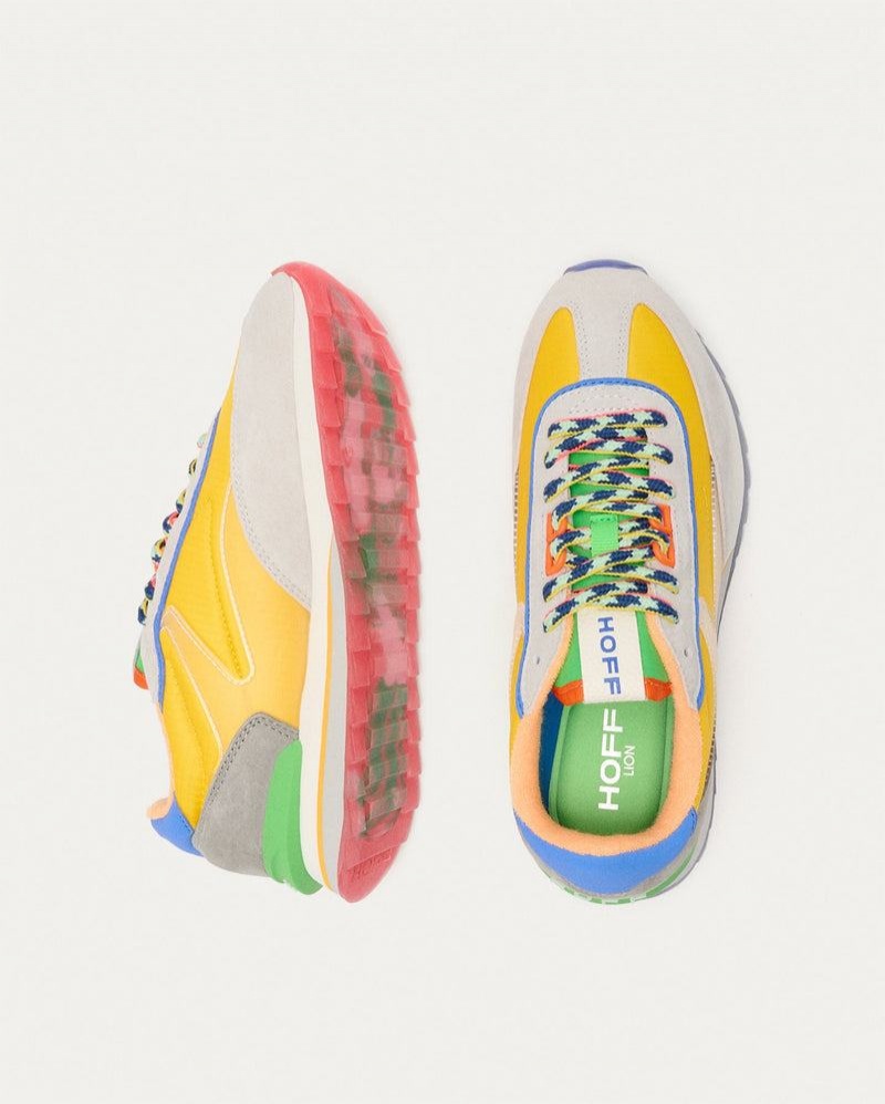 Tenis Hoff Art Lion Mujer Amarillo Verde | UFB3712DS