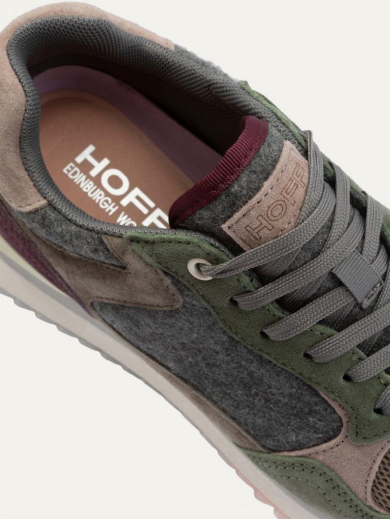 Tenis Hoff City Edinburgh Mujer Verde Gris Oscuro | CDT6018IK