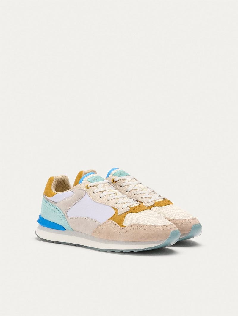 Tenis Hoff City Sapporo Hombre Blancas Kaki Amarillo | EMI775TU